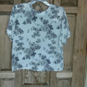 Blouse sheer 100% silk